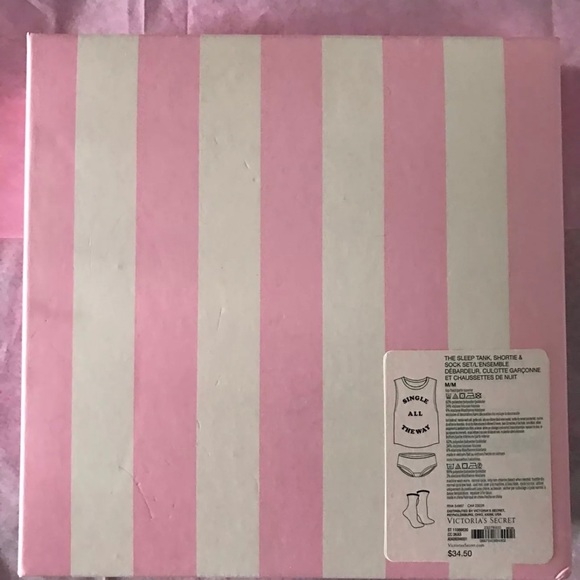 Women’s Medium Victoria’s Secret 3-Piece Sleep Set - Picture 8 of 8